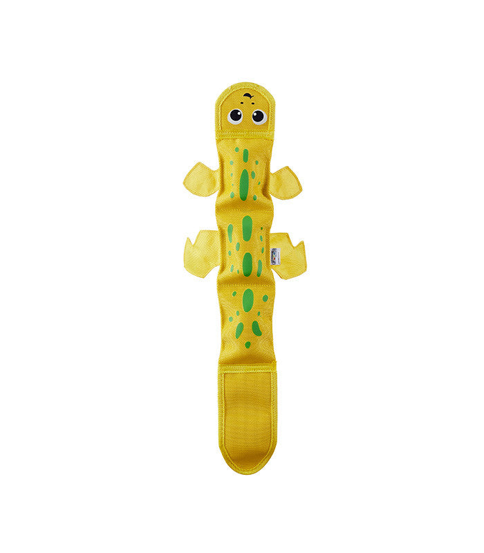 Outward Hound Fire Biterz Lizard 3x Squeak Large Yellow/red