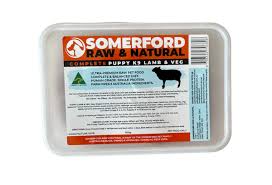 Somerford Raw & Natural Lamb & Veg Puppy 900g