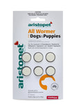 Aristopet Allwormer Dog/pup 10kg 6pk