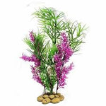 Aquatopia Green & Purple Plant 30cm