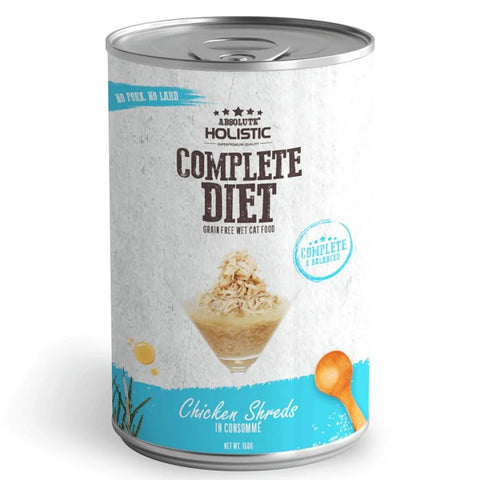 Absolute Holistic Complete Diet Cat Chicken Classic 150g