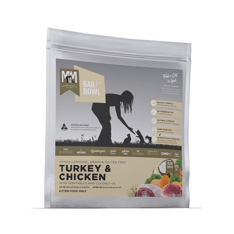 Mfm Kitten Chicken & Turkey Grn & Glt Fr Beige 2.5kg