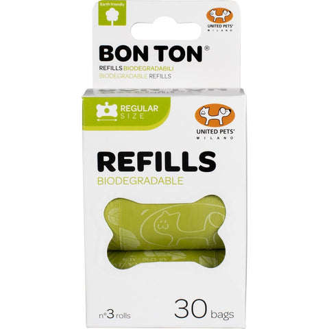United Pets Biogradable Bon Ton Bags Green 30 Bags