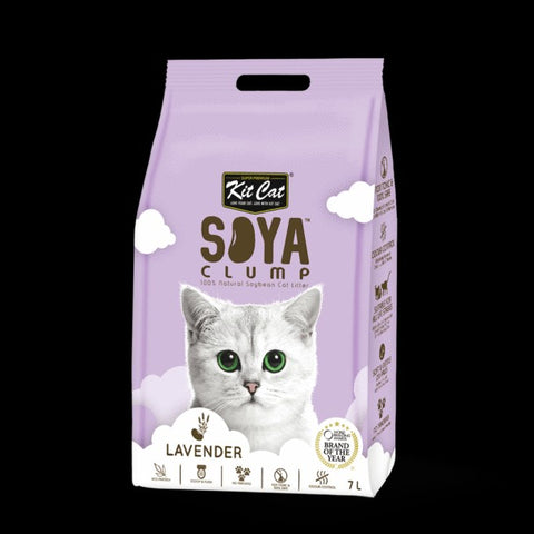 Kit Cat Soya Natural Clump Litter Lavender 7l