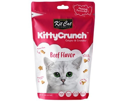 Kit Cat Kitty Crunch Treat Beef 60g