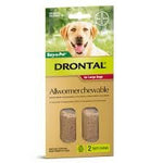 Drontal Dog Allwormer Chewable 35kg 2