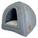 Cat Igloo Dome Light Grey