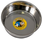 Stainless Heavy Dish W Rubber Base 2l