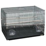 Cage Flight W Divider L Black 76x46.5x46