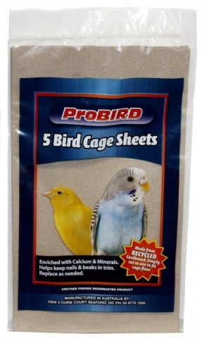 Grit Sheets 5pk Showmaster