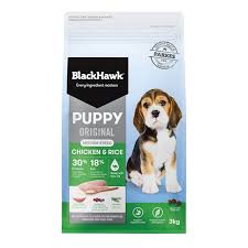 Black Hawk Puppy Chicken & Rice Medium Breed 3kg*