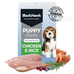 Black Hawk Puppy Chicken & Rice Medium Breed 20kg*