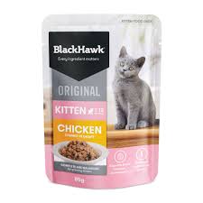 Black Hawk Kitten Chicken In Gravy 85g