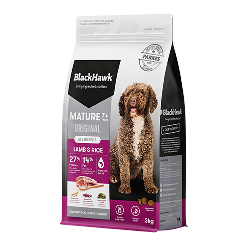 Black Hawk Mature Dog Chicken & Rice 3kg