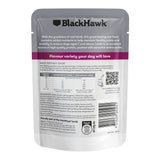 Black Hawk Dog Mature 7+ Lamb & Veg Pouch 85g