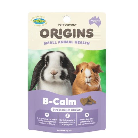 Vetafarm  Origins B-calm Stress Relief Chews 60pk