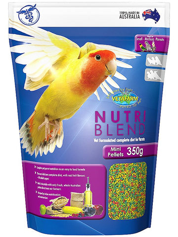 Vetafarm Nutriblend Mini Pellets 350g