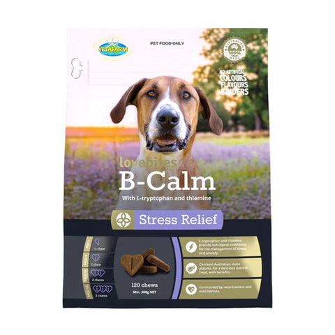 Vetafarm B-calm Stress Relief Lovebites 120pk