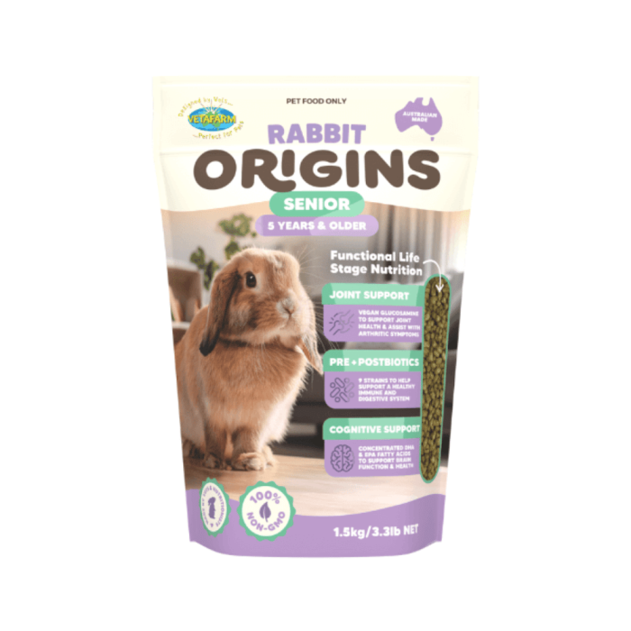 Vetafarm Rabbit Origins Senior 1.5kg