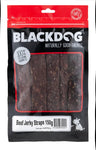 Black Dog Beef Jerky Straps 150g