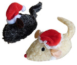 Xmas Mice Sherpa Mice W Hats 