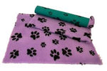 Stay Dry Vet Bedding Green & Purple Paws 45 X 70cm Fits Pp50