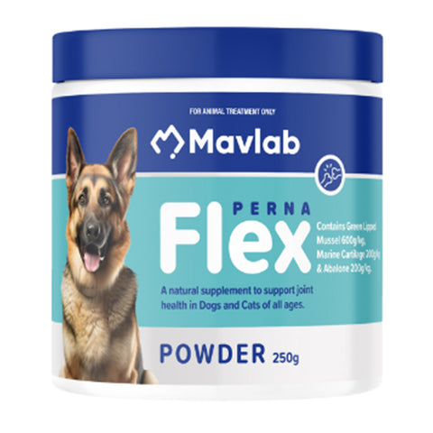 Mavlab Pernaflex Joint Health Supplement Powder For Dogs And Cats 250g