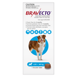 Bravecto Dog Chew Large 20-40kg Blue