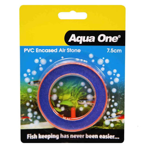 Aqua One Airstone Pvc Encased Beauty Round 7.5cm