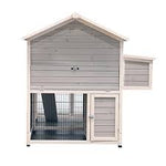 Chicken House Timber 160.5x141x141cm Two Storey