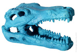 Aqua One Hermit Crab Alligator Skull 7.5x4.5x4.5cm Blue
