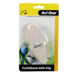 Avi One Bird Cuttlebone W Stainless Clip