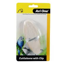 Avi One Bird Cuttlebone W Stainless Clip