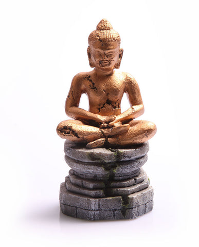 Aqua One Meditating Buddha Gold 9x8.5x17.5cm