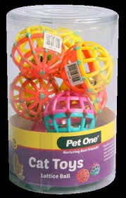 Cat Toy Mouse Ball 5cm Single 