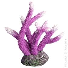 Aquaone Ornament Copi Coral Staghorn Purple 6.5x14.5x15.5cm