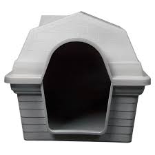 Pet One Kennel Plastic Large 97x74x74cm Grey