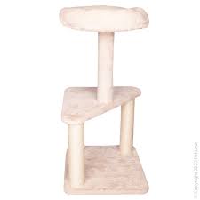 Pet One Scratching Tree Tower W Bed 40x40x80cm Cream 