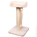 Pet One Scratching Post With Bed & Rope 50x50x92cm