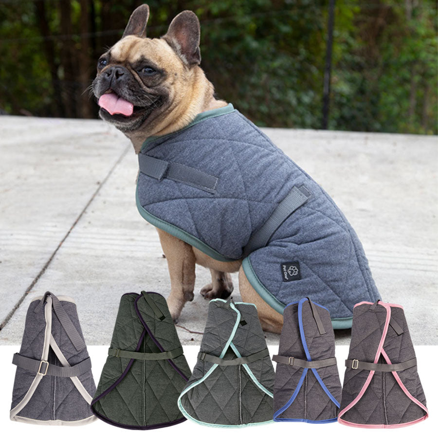 Pet One Dog Coat Nightsleeper Silver/white 60cm
