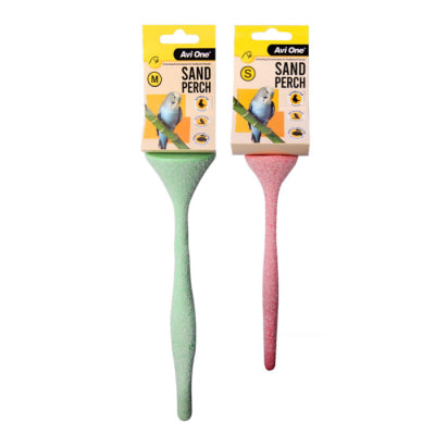 Avi One Sand Coated Plastic Perch 20x4.5cm