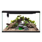 Aqua One Lifestyle Classic 182 Complete Aquariumn Kit W Cabinet Satin Black