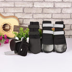 Zeez Dog Waterproof Boots Xxl Black 