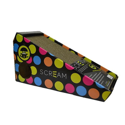 Scream Incline Cat Scratcher Loud Multicolor 48x20x25cm