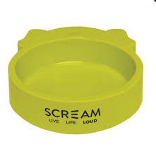 Scream Dog Face Bowl 350ml Loud Green