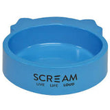 Scream Dog Face Bowl 350ml Loud Blue