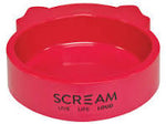 Scream Dog Face Bowl 350ml Loud Pink