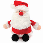 Snuggle Pals Xmas Santa 22.5x19cm