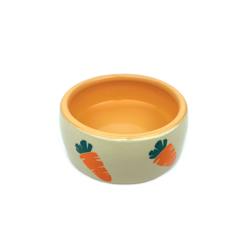 Ceramic Pipsqueak Feeder Carrot 11.5cm