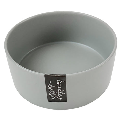 Barkly & Bella Ceramic Bowl Zen Grey 850ml